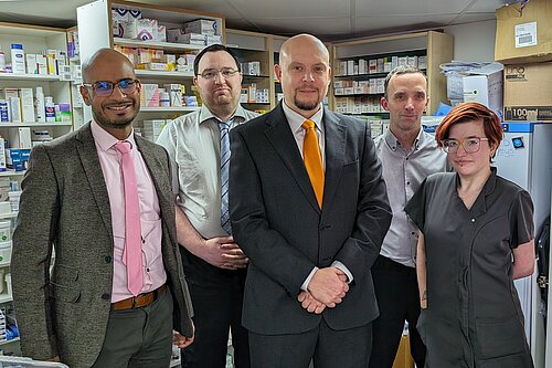 Cameron Thomas visited Gloucestershire Pharmacists in January, to discuss removing obstacles to patient care.